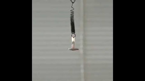 Memory Metal Spring experiment