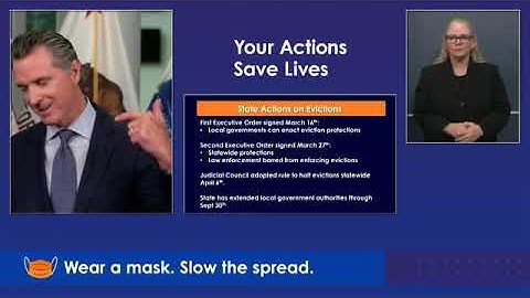 California Governor Gavin Newsom gives Coronavirus update