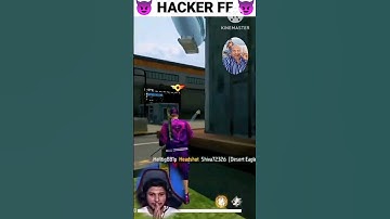 Free fire AWM hacker 😱🤯😈 #hackerff #awmhacker