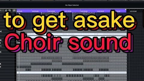 How to get asake choir chorus sound #asake
