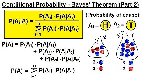 Probability & Statistics (59 of 62) Conditional Probability: Bayes
