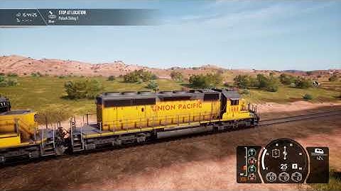 Train Sim World 2 - EMD SD40-2 - LDG51-C to Potash  - 4K UHD