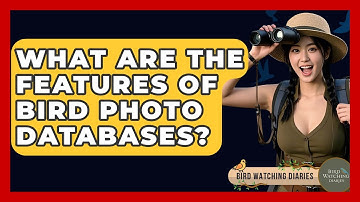 What Are The Features Of Bird Photo Databases? - Bird Watching Diaries