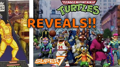 Super7 TMNT wave 9 REVEALS!! A bundle discount fir...