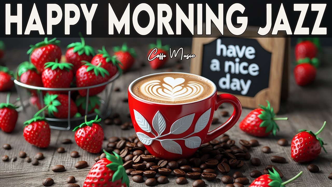 Happy Morning Jazz 🎶 Smooth Relaxing jazz Music and May Bossa Nova for ...
