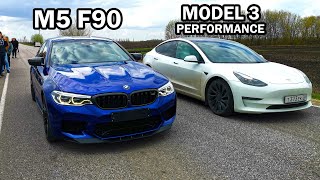 : TESLA MODEL 3 Performance vs BMW M5 F90 HAVAL F7X vs SKODA YETI 1.8T. TIGUAN 2.0T vs PASSAT CC