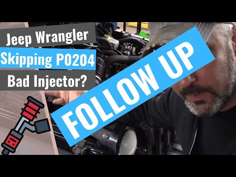 Jeep Wrangler: P0204 インジェクター回路と失火 : 続報