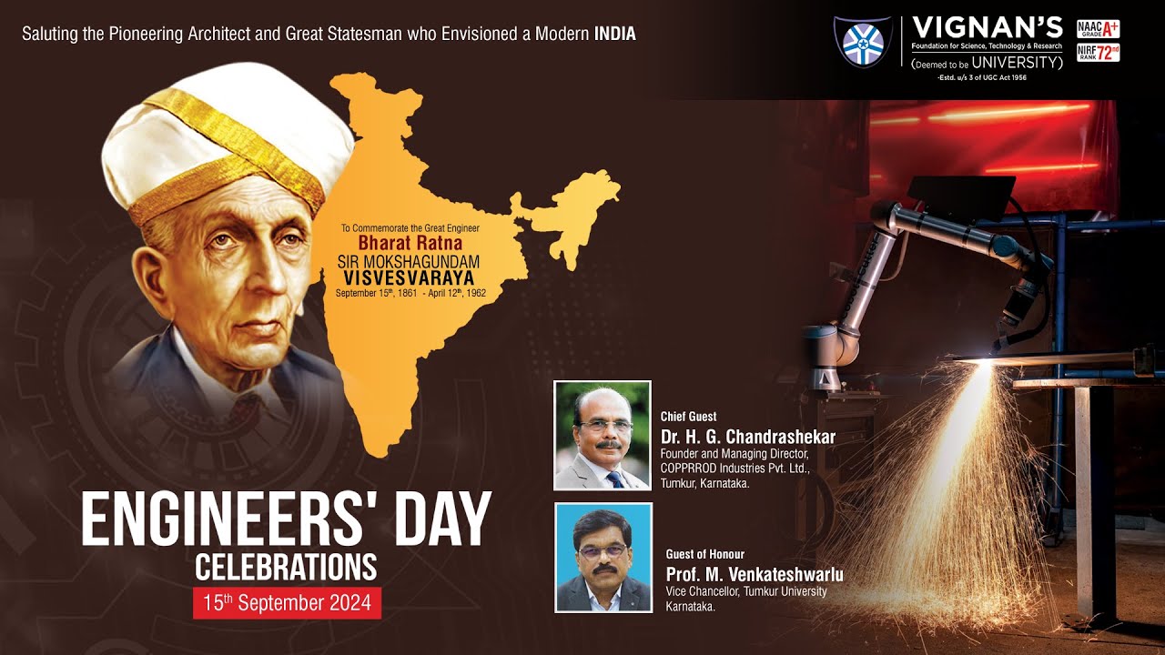 Grand Engineers' Day Celebrations at Vignan