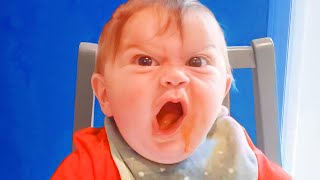 Funny Baby Reaction To Everything - Cute Baby Video