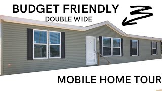 Double Wide Mobile Home for Someone on a Budget! 3 bed 2 bath 32x66 Double Wide | Mobile Home Tour