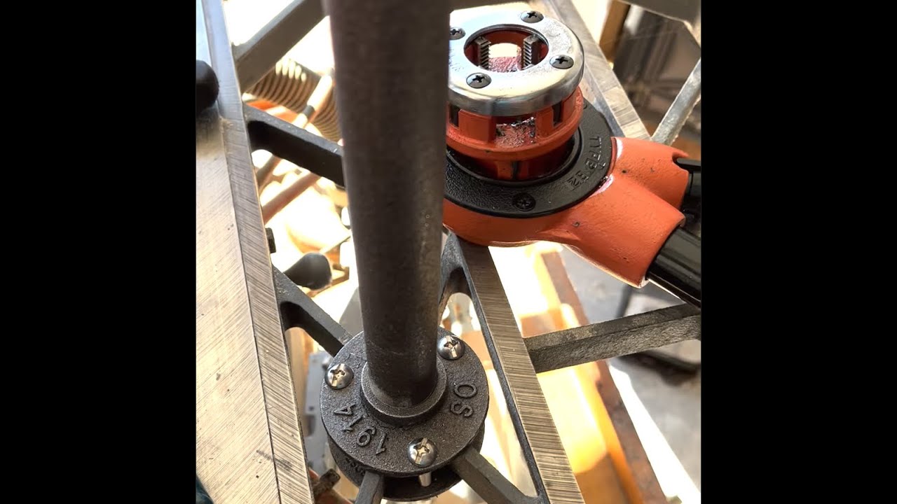 Iron Pipe Threading Hack
