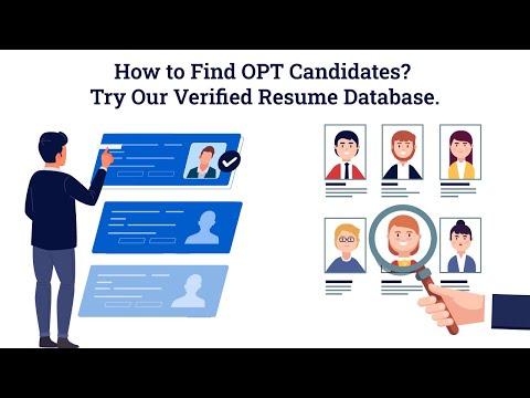 How to Find OPT Candidates? Try Our Verified Resume Database