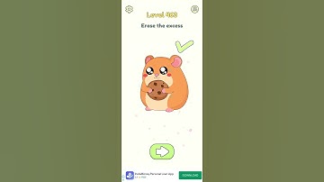 DOP 2 Gameplay Level 463 Shorts Delete One Part Solution and Answer खेल शॉर्ट्स 🔥 Subscribe *🔥*