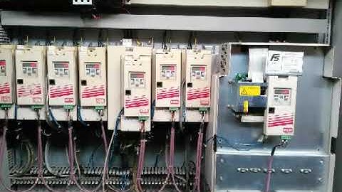 Tekstil sektörü GOLLER kumaş yıkama makinası Keb F5 asenkron motor sürücüleri arıza tespit bakım ona