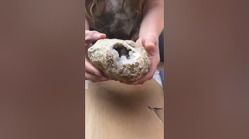 How to break open your very own geode!