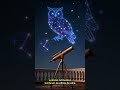 DESVENDE O AGLOMERADO CORUJA NO CÉU EM UMA NOITE CLARA...