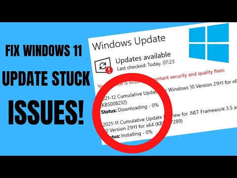 Video: Kāpēc Windows atjaunināšana iestrēga?