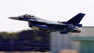 【百里基地】2/17日 1st 2nd F 2戦闘機 T 4練習機 離着陸