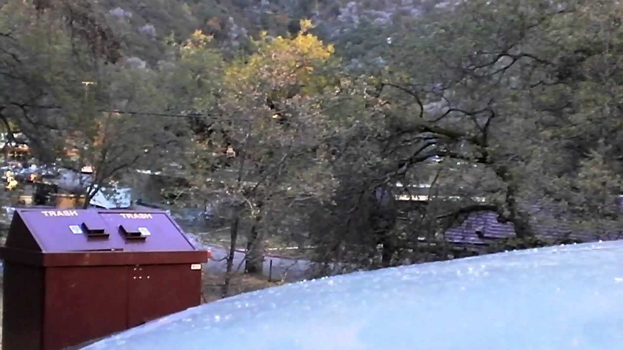 2013 Snow at Sequoia National Park. Visalia. California. USA YouTube