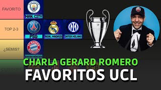 🔮¡FAVORITOS CHAMPIONS LEAGUE 23/24 CON @gerardromero1700 !