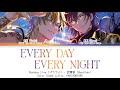 Every Day Every Night (Full Version) - 武雷管 | Paradox Live パラライ | Color Coded Lyrics KAN|ROM|ENG