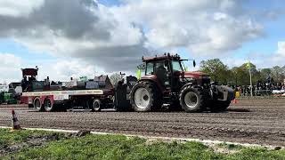 New Holland G240 trekkertrek Kamperveen 13 ton