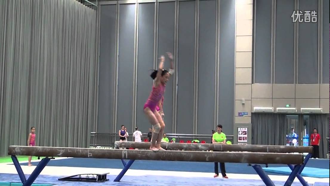 Chinese Gymnasts Bb Training 2014 Worlds Nanning Day 2 Youtube 