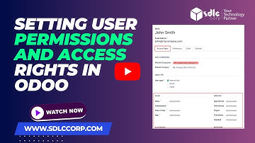 Setting User Permissions and Access Rights in Odoo