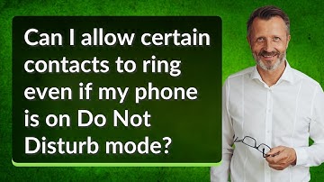 Can I allow certain contacts to ring even if my phone is on Do Not Disturb mode?
