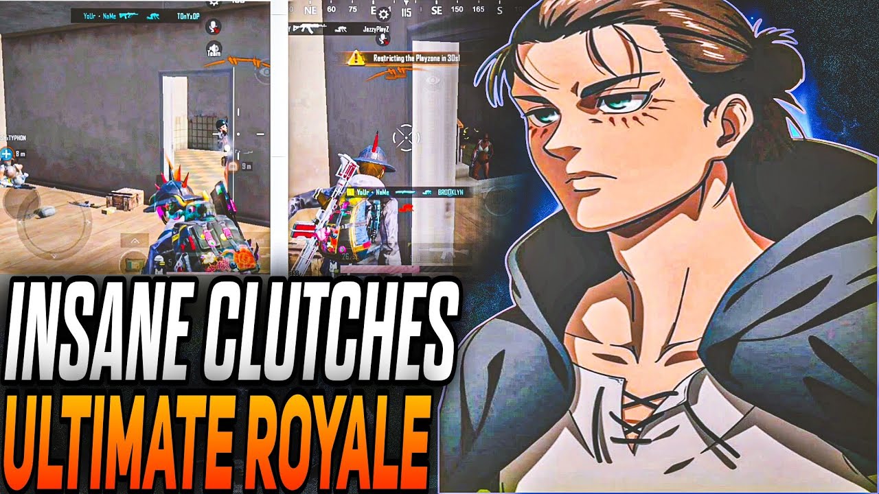 ULTIMATE ROYALE CLUTCHES ON ANDROID ☠️ l 60 FPS BGMI CLUTCHES l 4 ...