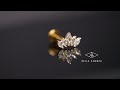 14K Five Gem Tiara by Bella Andrea