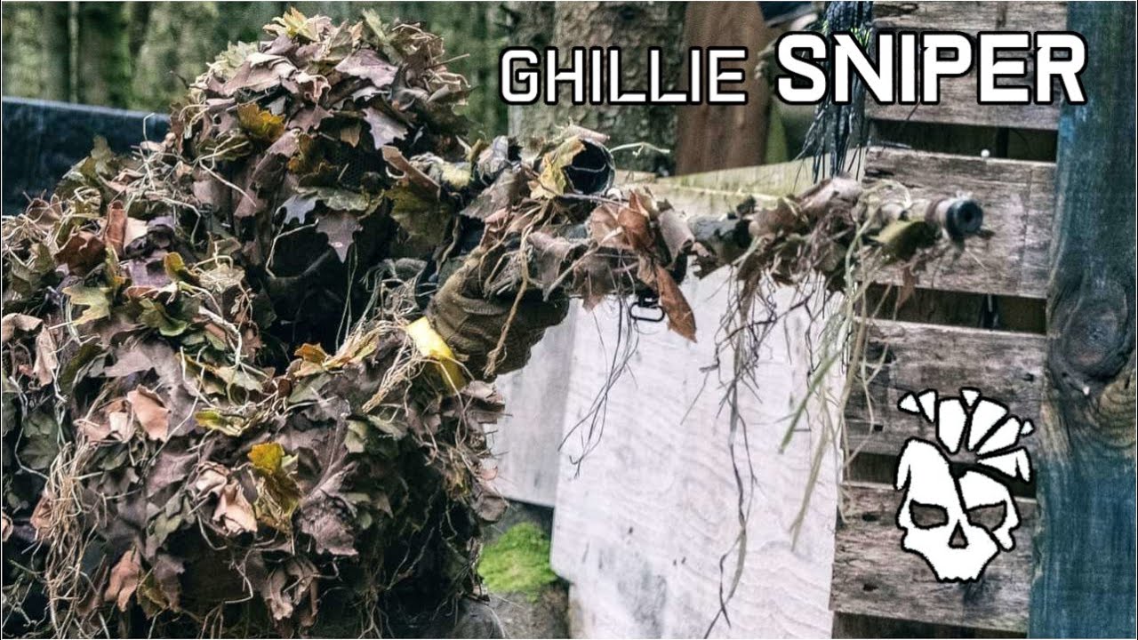 QUASE PISOU EM MIM, SNIPER CAMUFLADO, NEW GHILLIE SUIT, TÁTICA DE GUERRA