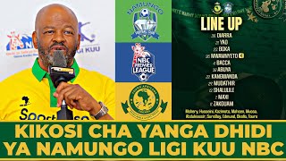 Kikosi Cha Yanga Leo Dhidi Ya Namungo Ligi Kuu NBC 2026/2027