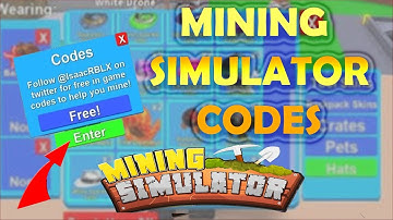 Roblox | ALL WORKING MINING SIMULATOR CODES 2018