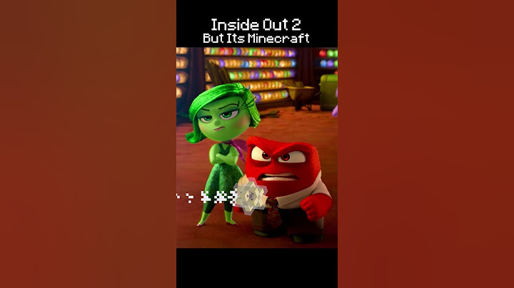 Sadness Gives Happiness But Its Minecraft 😁 #insideout2