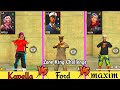 Who is the best zone character in free Fire | Maxim Vs Kappala Vs Ford who will win 😱