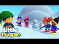 Little People | Happy Christmas ⛄Cold Feet ❄️ 1 Hour Special | Videos for Kids