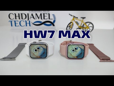 فتح العلبة و نظرة على الساعة الذكية HW7 MAX
