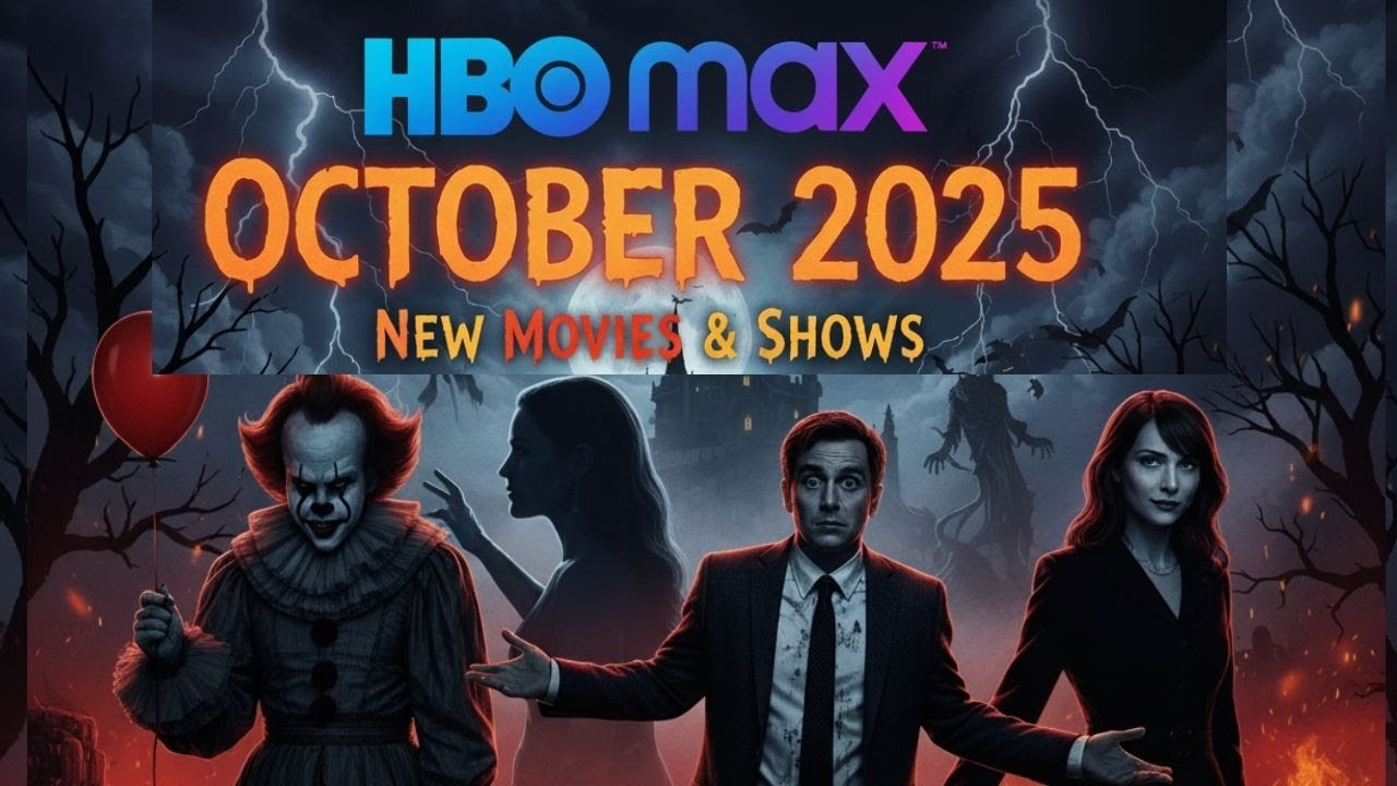 HBO Max October 2025 | Must-Watch Movies & Shows - YouTube
