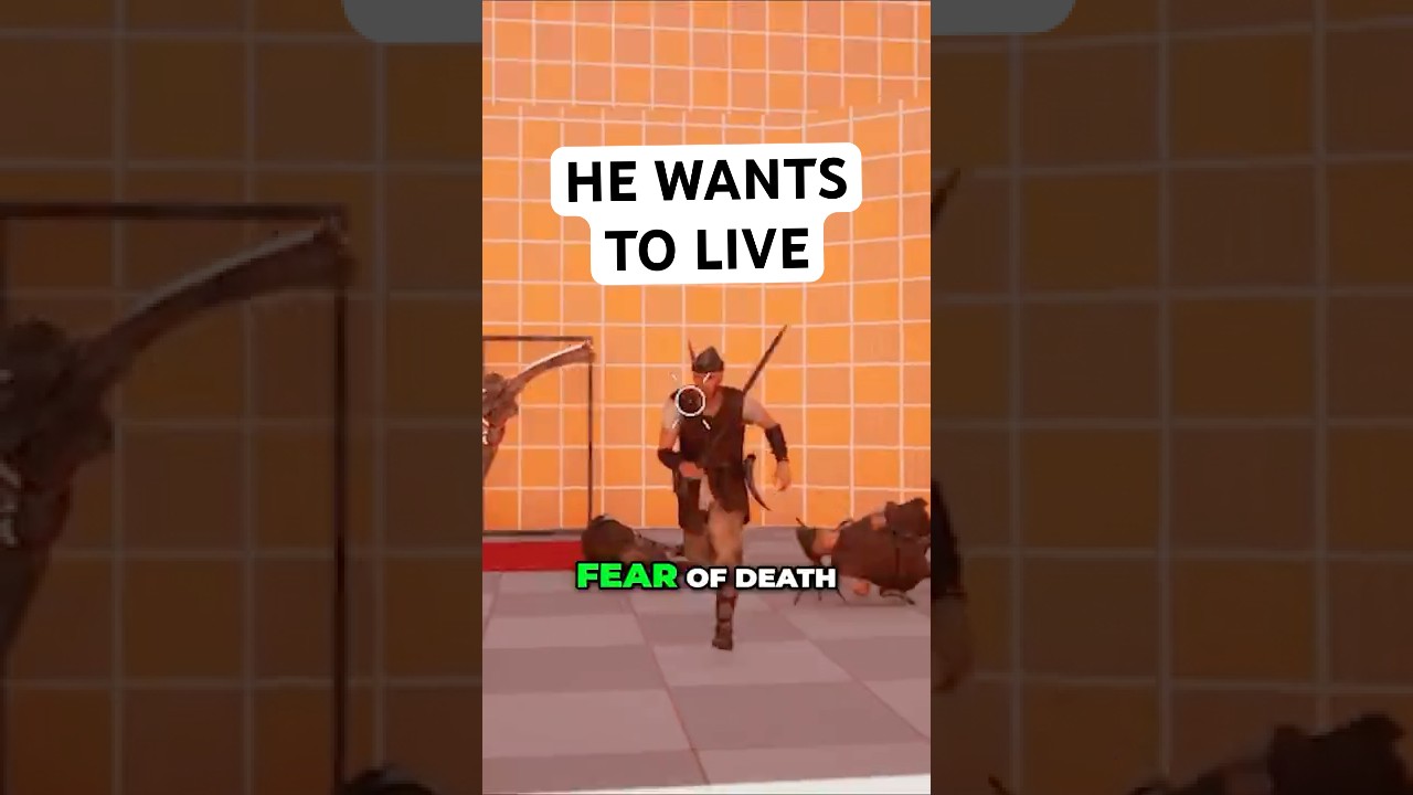 Our NPCs Are Afraid to Die