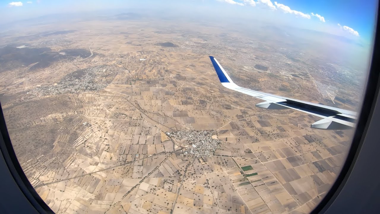 ⁴ᴷ⁶⁰ Landing at Mexico City CDMX Benito Juárez International Airport (jetBlue Airbus A320)