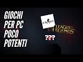 Migliori giochi per pc poco potenti - TOP 10