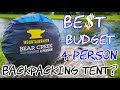 The Best Budget 4 person Backpacking Tent: The Mountainsmith Bear Creek 4