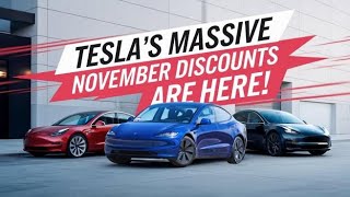 Repost: Tesla's MASSIVE November Discounts Are HERE!