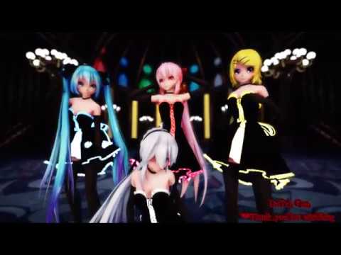 ▌MMD ▌  ～  チェリーハント　モーション配布    ◈ TDA Luka Haku Miku Rin ◈