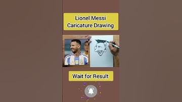 Too Easy Lionel Messi Caricature Drawing #art #caricaturesolution #caricaturetutorial #messi