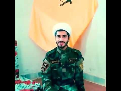 شهید بیاضی زاده از طلاب حوزه علمیه قم که چندی قبل در سوریه به شهادت رسید