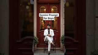 Gemini Photo Edit 🤯 | Gemini Prompt for Boys | Ai Photo Editing #ai #gemini #photoediting