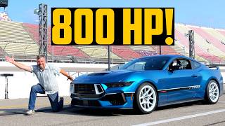 I Drive Ford's New MANUAL 800 HP FP800S Mustang GT - It Has GTD Power at a FRACTION of the Cost!