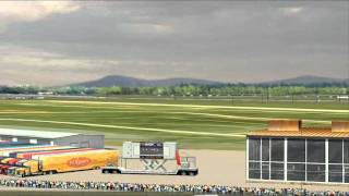 NR2003 Funny glitch at Dega bullet